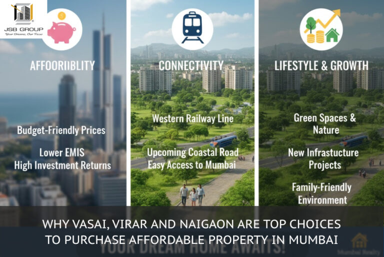Why Vasai, Virar and Naigaon are top choices to purchase affordable property in Mumbai